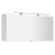 Sapho CLOE galérka s LED osvetlením, 120x50x18cm, biela (CE120)