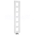 Sapho BLOCK vykurovacie teleso 280x1330 mm, biela matná