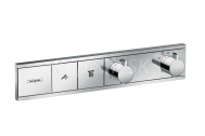 Hansgrohe 15380000 RAINSELECT Podomietková termostat. sprchová batéria pre 2 funkcie,chróm