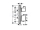 Hansgrohe 15714140 Ecostat Square, Termostatická batéria pod omietku, 2 spotrebiče, bronz