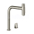 Hansgrohe 73819800 Metris M71 Drezová páková batéria, vyťahovacia sprška, 2-otvorová,nerez