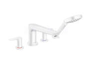Hansgrohe 71748700 TALIS E 4-otvorová vaňová batéria, matná biela