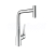 Hansgrohe 73803000 Metris 320 kuchynská páková batéria,vyťah. sprška, 1jet, sBox, chróm