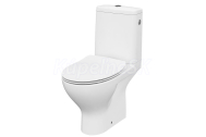 Cersanit MODUO WC-Kombi zadný odpad 3/5 CLEAN ON+sed.SLIM DP,SC,EO, Biela K116-029