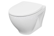 Cersanit MODUO WC misa závesná CleanOn 35,5x52cm+sedátko SC duropl. EasyOff,Biela K701-262