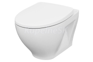 Cersanit MODUO WC misa závesná CleanOn 35,5x52cmasedátko SC duropl. EasyOff,Biela K701-262