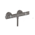 Hansgrohe 13116340 Ecostat Comfort termostatic. sprchová batéria na stenu kartáč.čierny ch