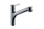 Hansgrohe 32845000 Talis M52 170 Eco Drezová batéria vyťahovacia spŕška, 2jet, chróm