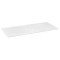 Sapho SKARA Rockstone doska 1005x12x470 mm, biela mat (CG024)