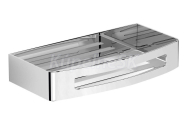 Gedy SMART polica do sprchy, 300x45x128mm, leštený nerez 2417