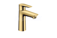 Hansgrohe 71713990 TALIS E Umývadlová batéria stojánková s výpusťou, CoolStart, zlatá 7171
