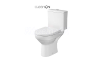 Cersanit CITY NEW WC-kombi CleanOn vodor.odp,prívod vody zo spod+sed.DP,SC,EO,Biel K35-036