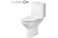 Cersanit CITY NEW WC-kombi CleanOn vodor.odp,prív. vody zo spod+sed.slim,DP,SC,EO K35-038