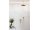 Hansgrohe 27389990 Sprchové rameno S, prívod od stropu 300 mm, leštený vzhľad zlata