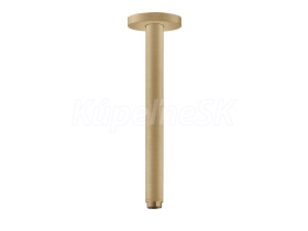 Hansgrohe 27389140 Sprchové rameno S, prívod od stropu 300 mm, kefovaný bronz