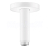 Hansgrohe 27393700 Sprchové rameno S, prívod od stropu 100 mm, matná biela
