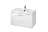 Cersanit LARA Skrinka 80x46x45 pre umývadlo v demonte Biela lesk S926-005-DSM