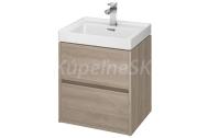 Cersanit SET B113 CREA skrinka + CREA 50 umývadlo, Dub S801-287