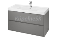 Cersanit SET B111 CREA skrinka + CREA 100 umývadlo, Šedá Matná S801-285