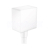 Hansgrohe 26455700 prípojka hadice FIXFIT Square so spätným ventilom, matná biela