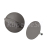 Hansgrohe 58185340 Flexaplus krytka sifónu (k 58141180), kefovaný čierny chróm