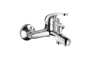Mereo Vaňová nástenná batéria, Lila, 150 mm, bez príslušenstva, chróm