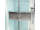 Ravak SARTLINE SMSRV4 sprchový kút 80x80x190 cm,rohový vstup, Bright alu,Transp +vešiak