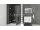 Ravak SMARTLINE SMSD2-120 A-L, 2-dielne sprchové dvere do niky, Bright alu,Transp