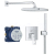 GROHE 25239000 EUROCUBE Sprchový set s Tempesta CUBE 250, chróm