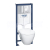GROHE 39186000 Solido Perfect WC SET keramika 4v1 + sedátko SoftClose, alpská biela/chróm