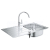 GROHE 31562SD1 Bau Sada Kuchynský drez K200 a batéria, automatický odtok, nerez 31562SD1