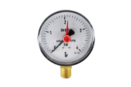 Klum Tlakomer 63 mm, 0 - 4bar, spodný vývod 1/4