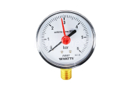 Klum Tlakomer 63 mm, 0 - 6bar, spodný vývod 1/4