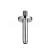 Mereo Rameno okrúhle zo stropu, 165 mm, O 20 mm, mosadz
