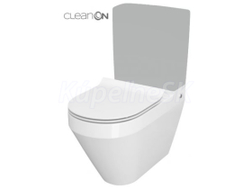 Cersanit CREA WC-Kombi Misa CleanOn + sedátko SLIM SC, Biela oválne K114-023