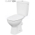 Cersanit ARTECO WC-Kombi CleanOn, vodor. odpad,3/6l bočný prív.+WC sed. SC PP K667-069