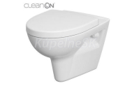 Cersanit PARVA WC misa závesná CleanOn 51,5x35cm, Biela Oválna a sed. SC Duropl K701-015 K