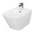 Cersanit CITY SQUARE Bidet závesný 36x33x51cm, Biela Hranatý K35-045