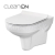 Cersanit CITY NEW WC misa závesná CleanOn 53x37cm, Biela Oválna K35-028