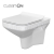 Cersanit COMO WC misa závesná CleanOn+sedátko Duroplast SoftClose Biela K701-102