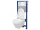 Cersanit AQUA 52 Podomietkový SET +WC závesné CREA oválne+sed. Slim duro SC+tlač. biele sk