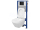Cersanit AQUA 52 Podomietkový SET +WC závesné CREA SQUARE+sed.Slim duro SC+tlač.čierne sk