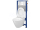 Cersanit AQUA 52 Podomietkový SET +WC závesné CITY oválne+sed. Slim duro SC+tlač. biele sk