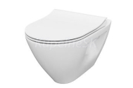 Cersanit MILLE PLUS WC závesné CleanOnasedátko Slim SC duropl, Biela S701-454