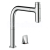 Hansgrohe 73819000 Metris M71 Drezová páková batéria, vyťahovacia sprška, 2-otvorová,chróm