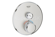 GROHE 29118DC0 GROHTHERM Smart Control Termostat podomietkový 1 ventil, Nerez