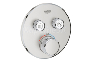 GROHE 29119DC0 GROHTHERM Smart Control Termostat podomietkový 2 ventily, Nerez 29119DC0