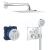 GROHE 34742000 GROTHERM Sprchová te.súprava s hlavovou sprchou Rainshower Fseries 10 Chróm