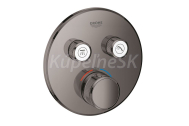 GROHE 29119A00 GROHTHERM Smart Control Termostat podomietkový 2 ventily, Hard Graphite