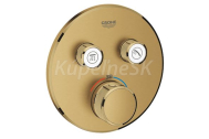 GROHE 29119GN0 GROHTHERM Smart Control Termostat podomietkový 2 ventily,kartáč.CoolSunrise